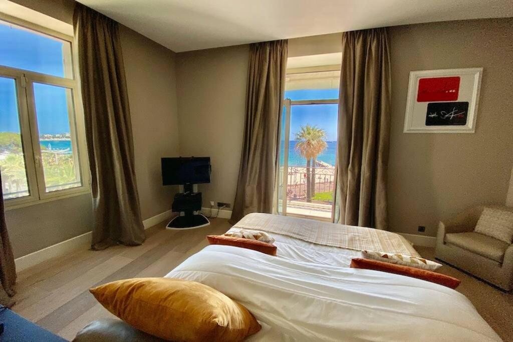 Villa Denise Cannes Croisette, Luxury sea-view apt Extérieur photo